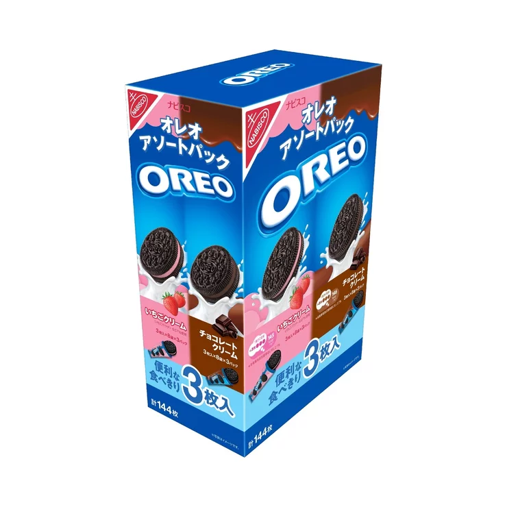 Печенье Oreo Клубника & Шоколадный крем ассорт 144 шт