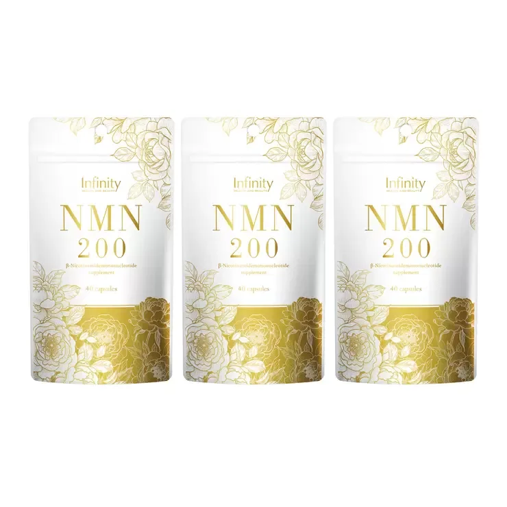 NMN 200 мг, 40 капсул × 3 упаковки