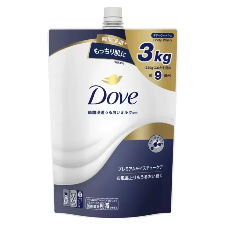 Dove Гель для душа Premium Moisturizing Care сменный блок 3кг