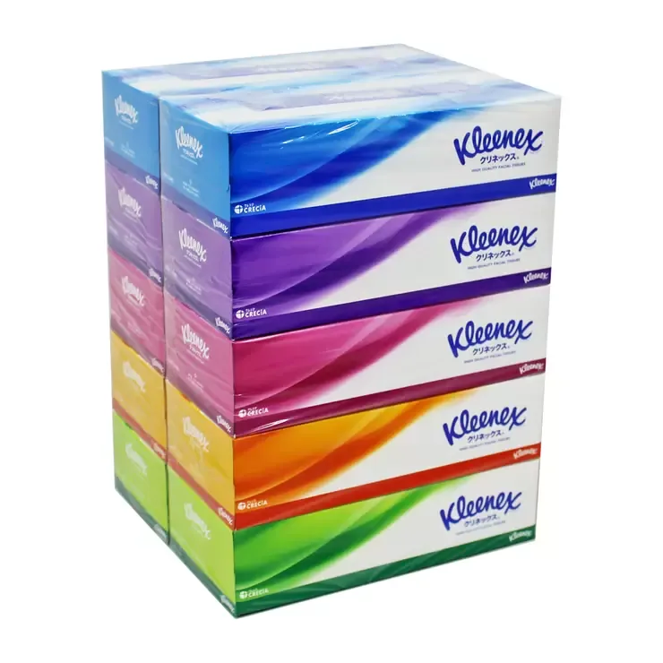 Kleenex Tissue 180 листов x 10 упаковок