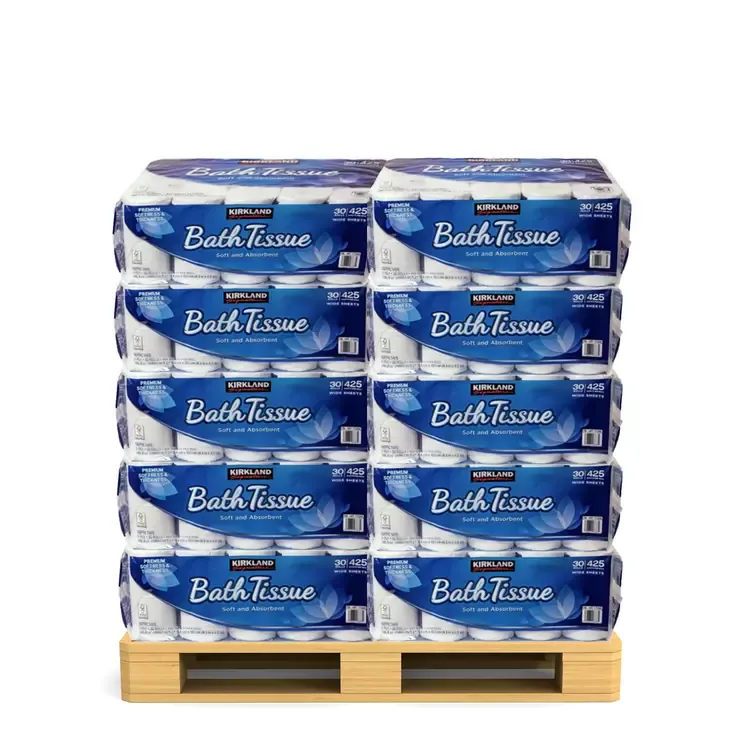Kirkland Signature Салфетки 30 рулонов х 30 упаковок (поддон)