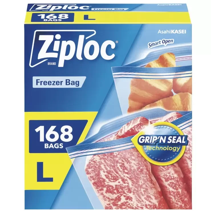 Пакеты для морозильной камеры Ziploc L 168 шт