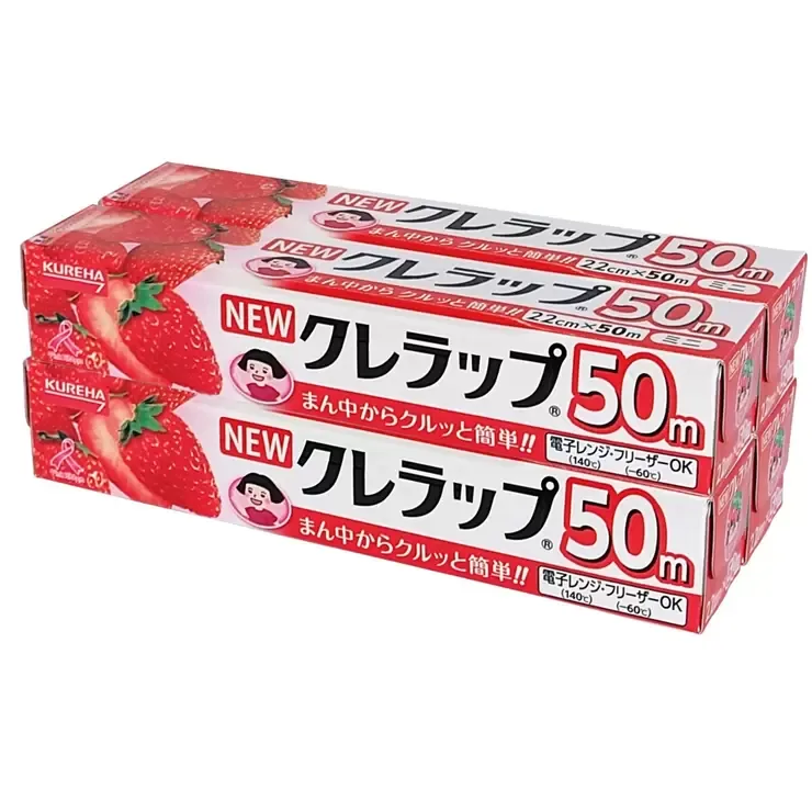 Пищевая пленка New Cling Wrap 22см x 50м, 4 рулона