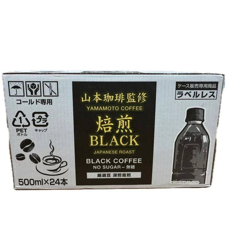 Кофе Yamamoto BLACK 500 мл х 24