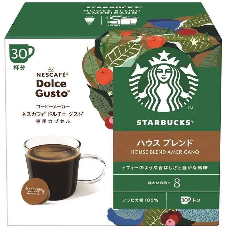 Starbucks капсулы Dolce Gusto House Blend 30 шт