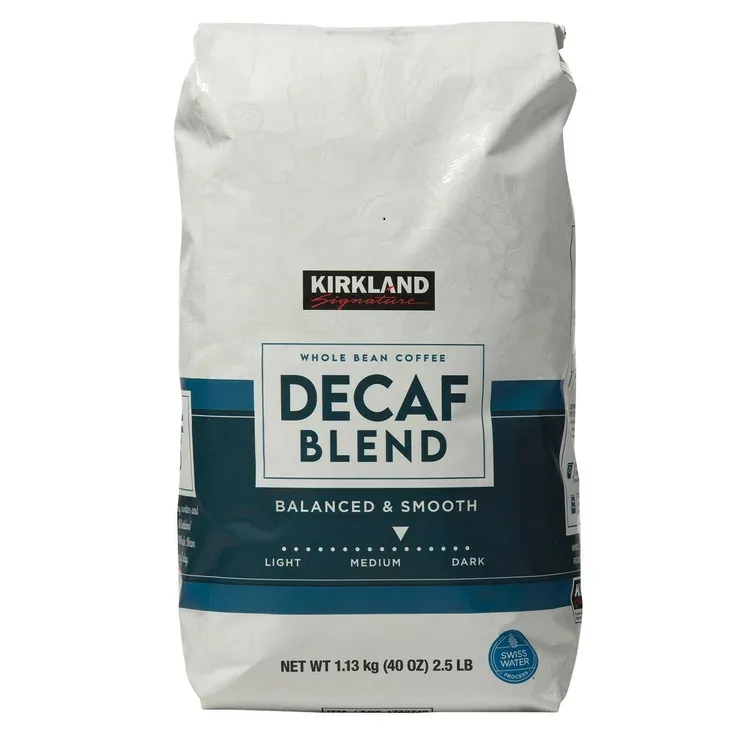 Kirkland Signature кофе в зёрнах Декаф Бленд 1.13 кг