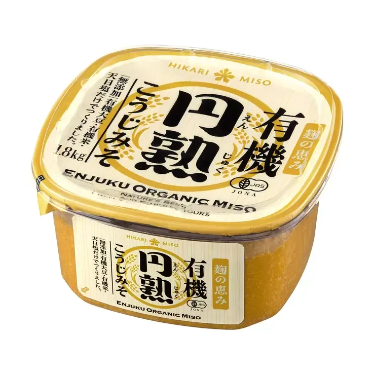 Hikari Органическая круглая спелая мисо с кодзи 1,8 кг