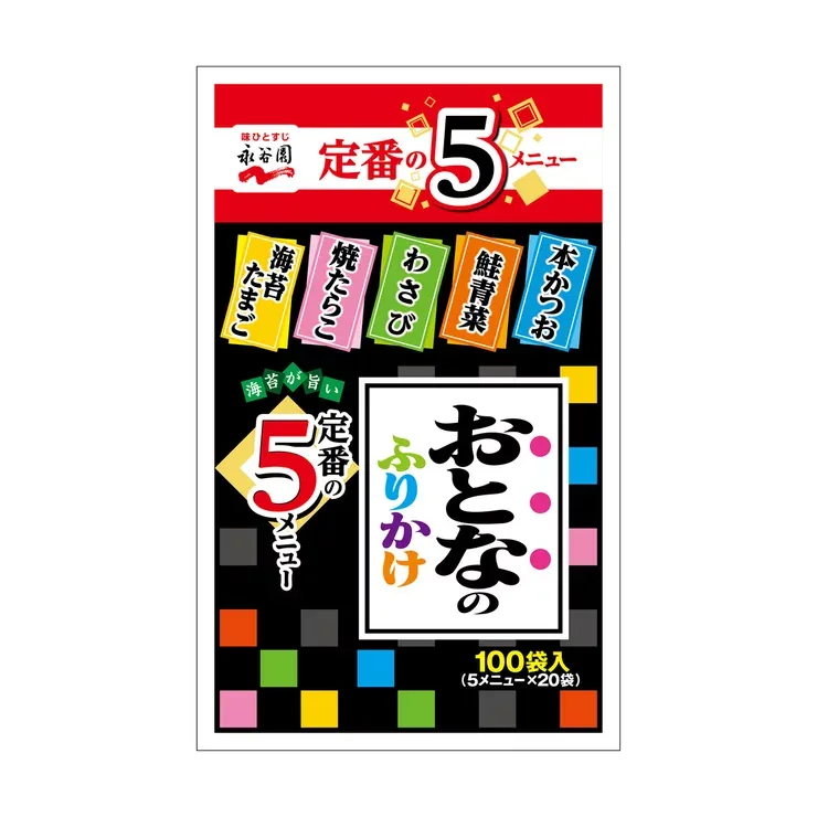 Nagaya-en Otona no Furikake 100-pack / Нагайя-эн Приправа для взрослых 100 пакетов