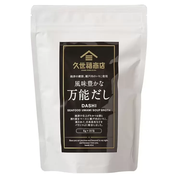 Универсальный даши с богатым вкусом Kuzefuku Shoten 8г x 35 пакетов