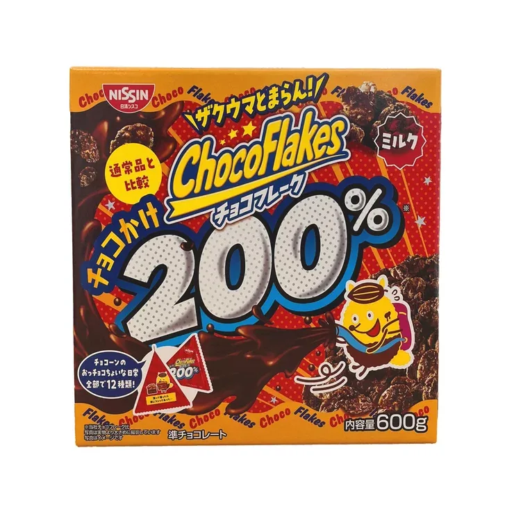 Nissin Choco Flakes с 200% шоколадной посыпкой, 600 г